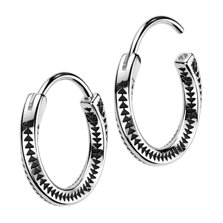 ピアス サージカルステンレス ダブルツイスト | ピアス専門店HOMESLICEPRODUCTIONS | 詳細画像1 