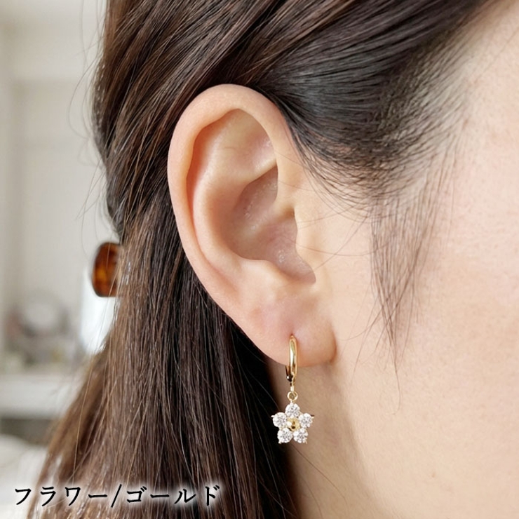 フープピアス サージカルステンレス クロス | ピアス専門店HOMESLICEPRODUCTIONS | 詳細画像11 