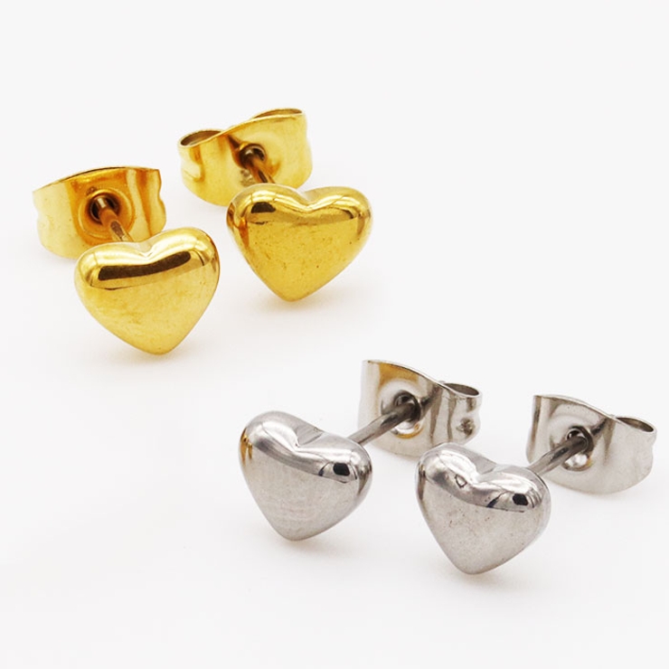 ピアス サージカルステンレス 3Dハート | ピアス専門店HOMESLICEPRODUCTIONS | 詳細画像5 