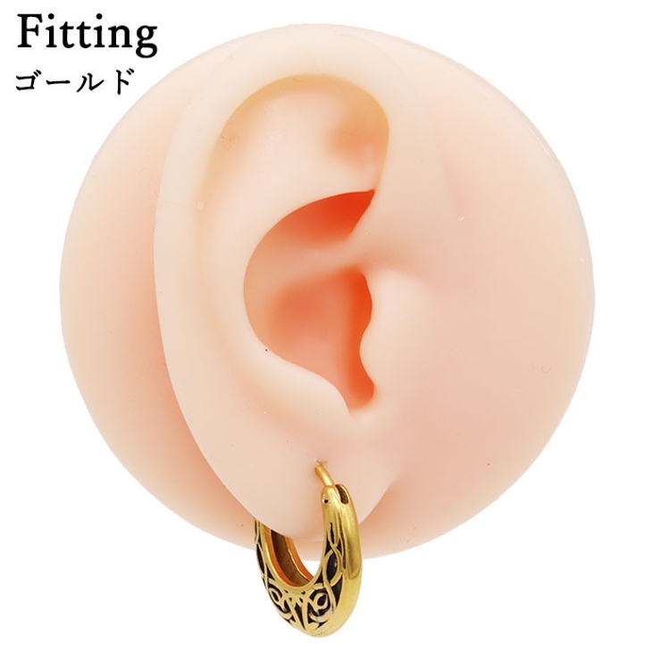 フープピアス サージカルステンレス 16G | ピアス専門店HOMESLICEPRODUCTIONS | 詳細画像9 