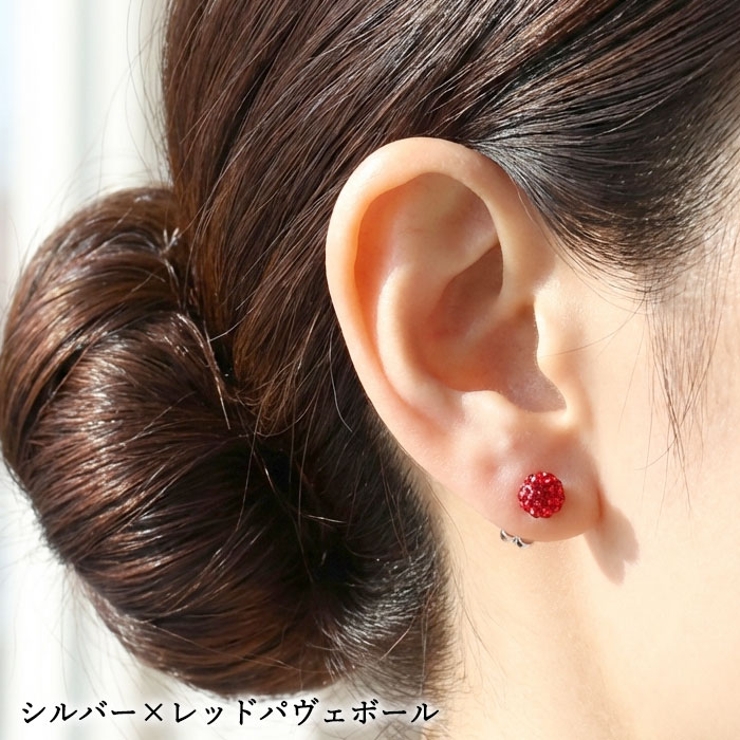 ステンレスピアス パールボール パヴェボール | ピアス専門店HOMESLICEPRODUCTIONS | 詳細画像13 