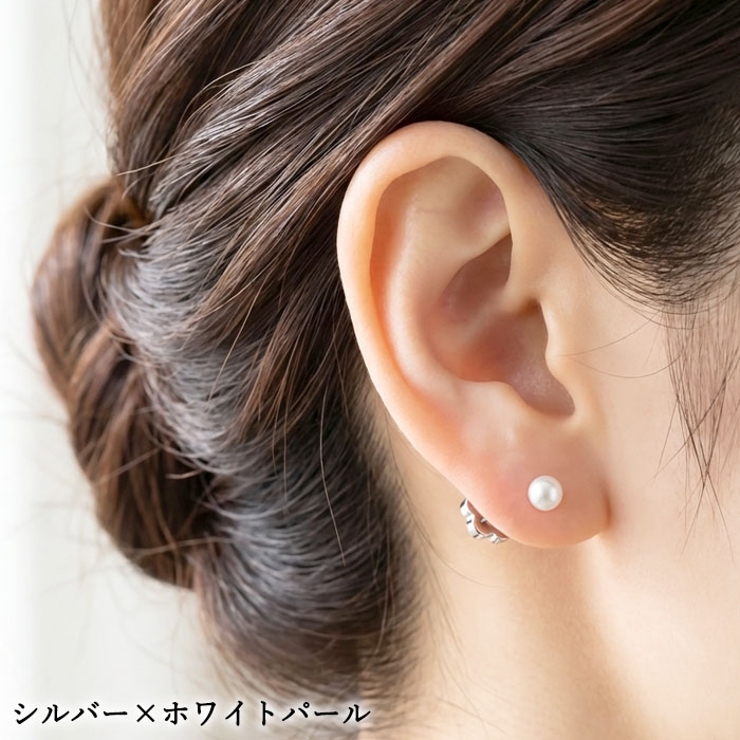 ステンレスピアス パールボール パヴェボール | ピアス専門店HOMESLICEPRODUCTIONS | 詳細画像8 