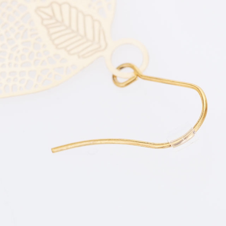 ピアス サージカルステンレス 透かしリーフプレート | ピアス専門店HOMESLICEPRODUCTIONS | 詳細画像4 