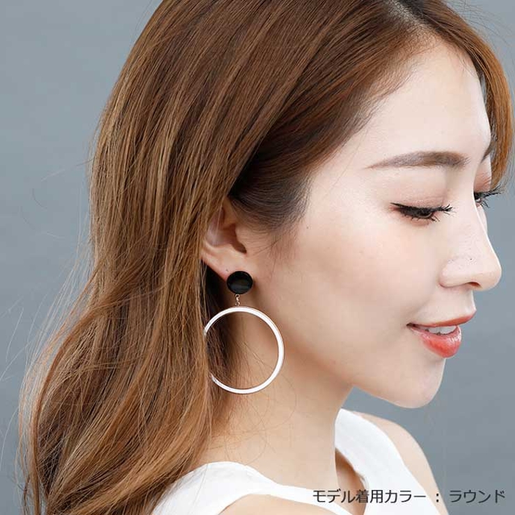 ラウンド＆ハートライン ステンレスピアス （1ペア） | ピアス専門店HOMESLICEPRODUCTIONS | 詳細画像15 