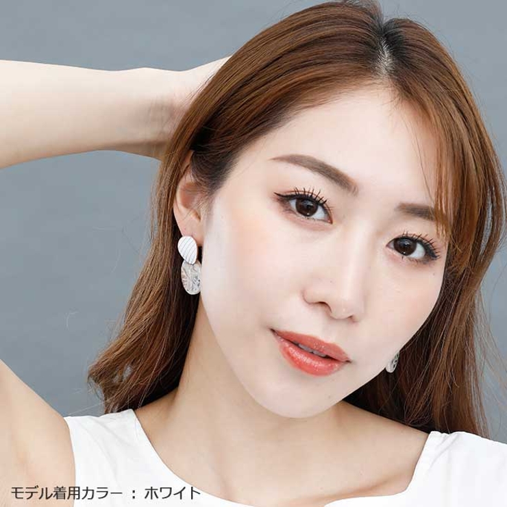 マーブルプレート ステンレスピアス （1ペア） | ピアス専門店HOMESLICEPRODUCTIONS | 詳細画像12 
