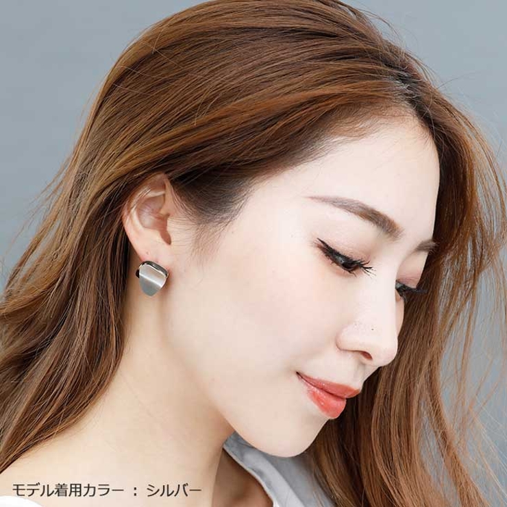 ダブルプレート ステンレスピアス （1ペア） | ピアス専門店HOMESLICEPRODUCTIONS | 詳細画像11 
