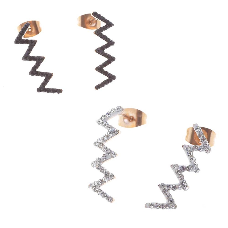 サンダーボルトジュエル ステンレスピアス （1ペア） | ピアス専門店HOMESLICEPRODUCTIONS | 詳細画像2 