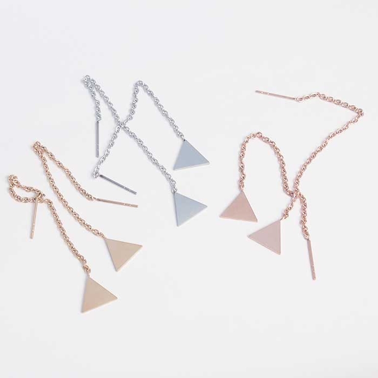 ピアス サージカルステンレス トライアングル＆バー | ピアス専門店HOMESLICEPRODUCTIONS | 詳細画像7 