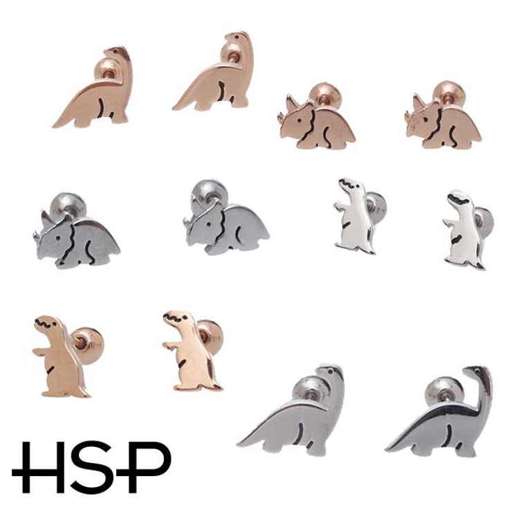 ピアス サージカルステンレス ダイナソー | ピアス専門店HOMESLICEPRODUCTIONS | 詳細画像1 