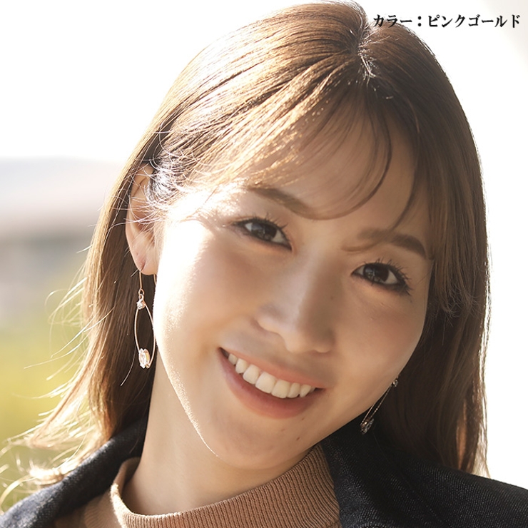 ピアス サージカルステンレス リーフフレーム＆ビジュー | ピアス専門店HOMESLICEPRODUCTIONS | 詳細画像10 