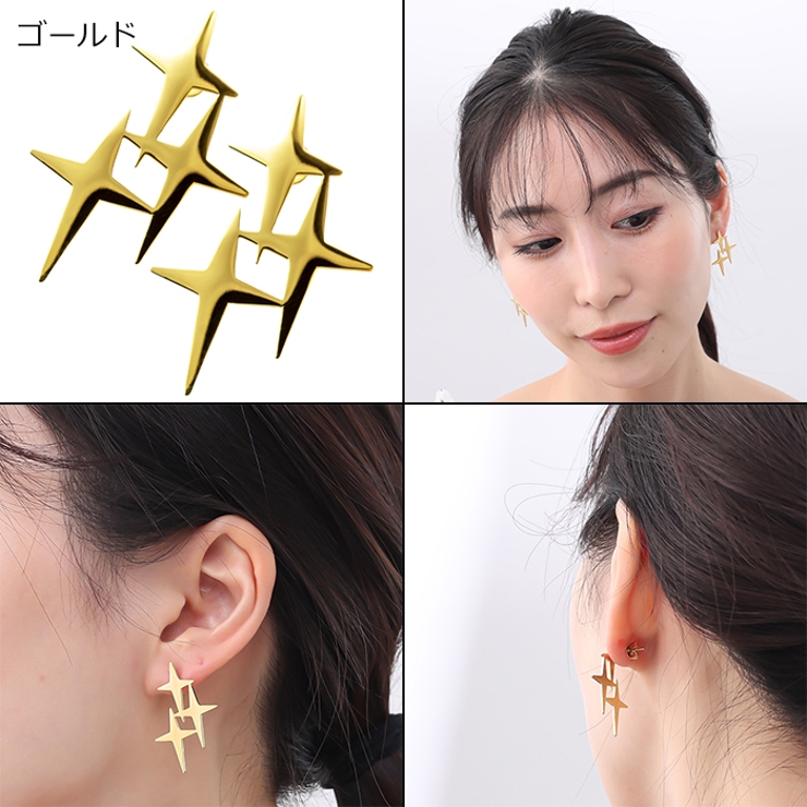 サージカルステンレス ピアス トリプルシャイニングクロス | ピアス専門店HOMESLICEPRODUCTIONS | 詳細画像4 