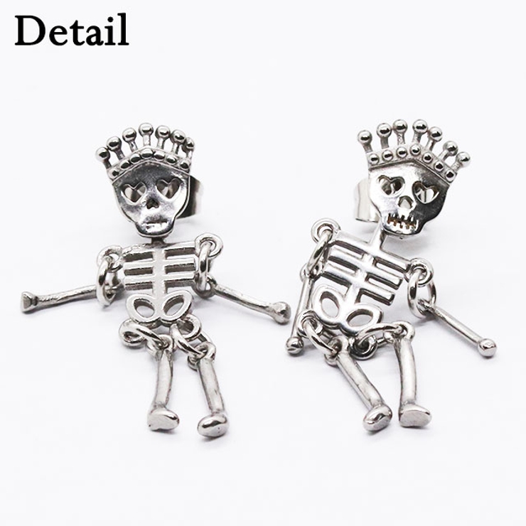 ピアス サージカルステンレス スケルトン | ピアス専門店HOMESLICEPRODUCTIONS | 詳細画像3 