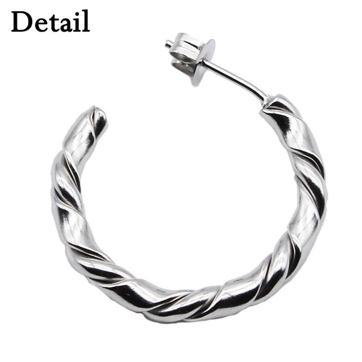 ピアス サージカルステンレスC型 フープピアス | ピアス専門店HOMESLICEPRODUCTIONS | 詳細画像5 