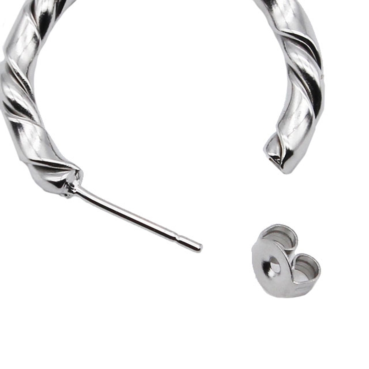 ピアス サージカルステンレスC型 フープピアス | ピアス専門店HOMESLICEPRODUCTIONS | 詳細画像7 