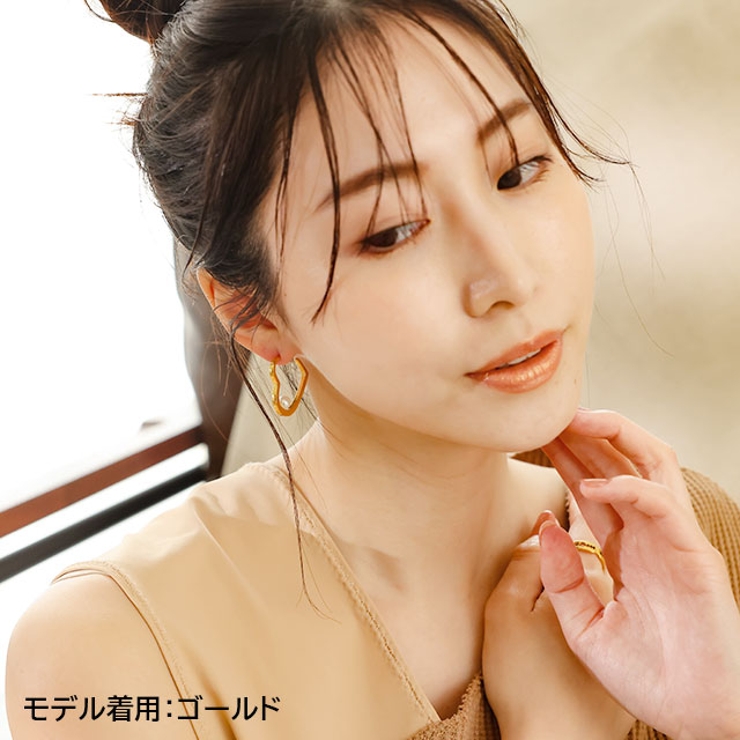 ピアス ハート フープピアス | ピアス専門店HOMESLICEPRODUCTIONS | 詳細画像10 