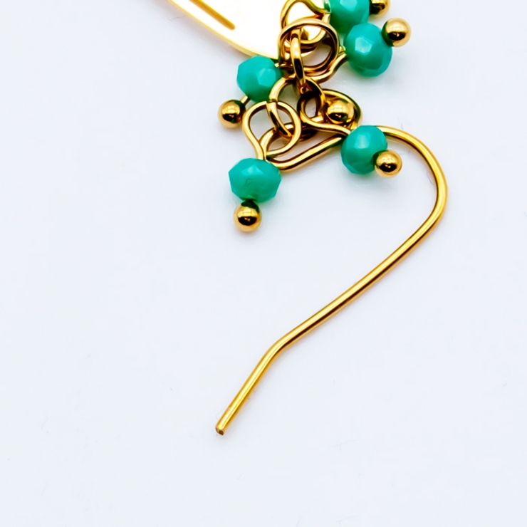 フックピアス サージカルステンレス 羽 | ピアス専門店HOMESLICEPRODUCTIONS | 詳細画像3 