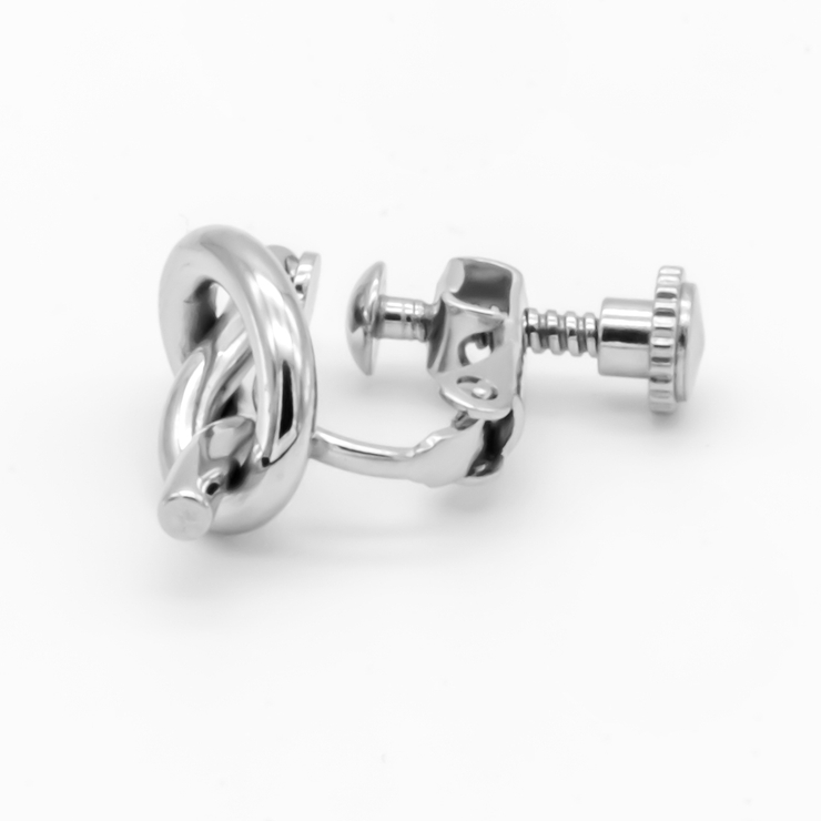 イヤリング サージカルステンレス リボン | ピアス専門店HOMESLICEPRODUCTIONS | 詳細画像5 