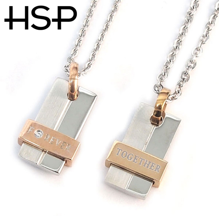 316Lサージカルステンレス ミニプレートネックレス ペア【ペア | ピアス専門店HOMESLICEPRODUCTIONS | 詳細画像2 