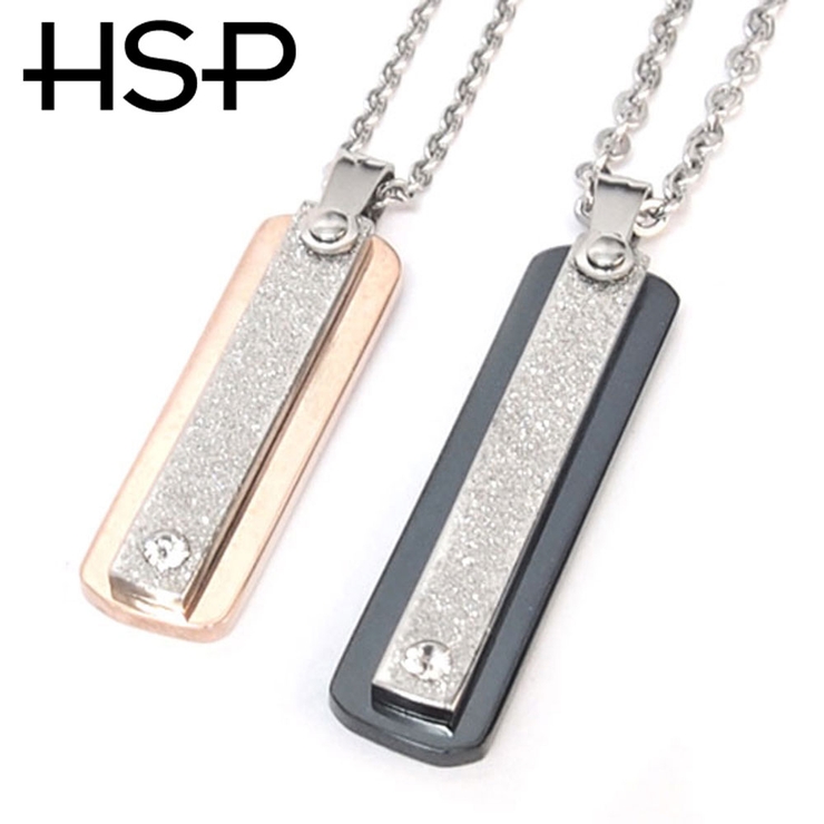 316Lサージカルステンレス ダブルプレートネックレス ペア | ピアス専門店HOMESLICEPRODUCTIONS | 詳細画像2 