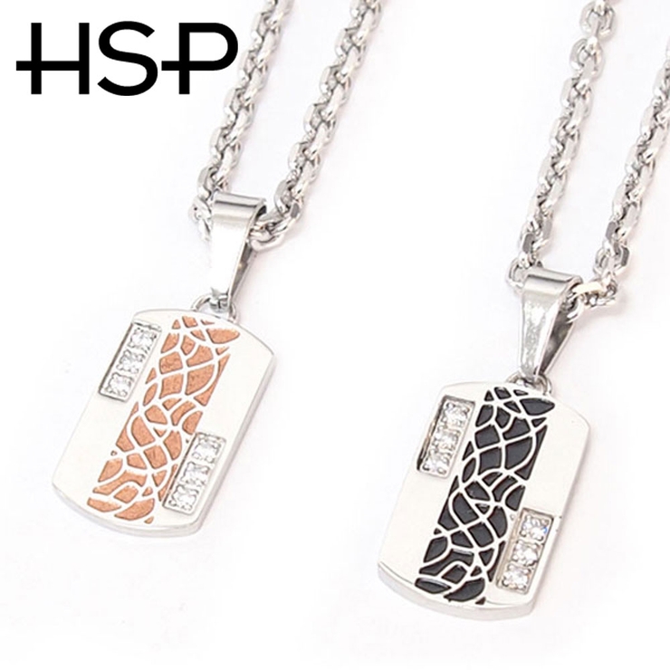 316Lサージカルステンレス 6ジュエルデザインプレートネックレス ペア | ピアス専門店HOMESLICEPRODUCTIONS | 詳細画像2 