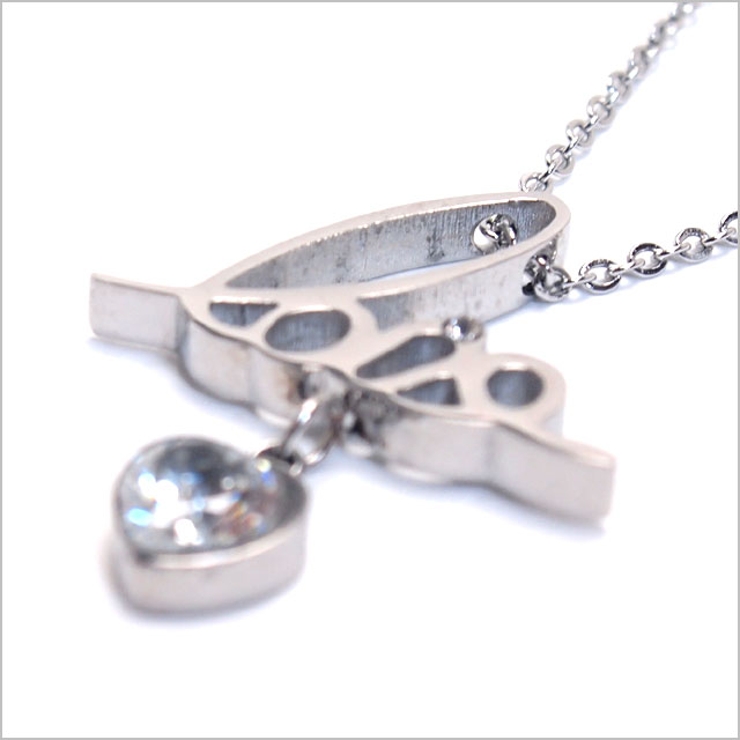 316Lサージカルステンレス Love ハートジュエル | ピアス専門店HOMESLICEPRODUCTIONS | 詳細画像2 