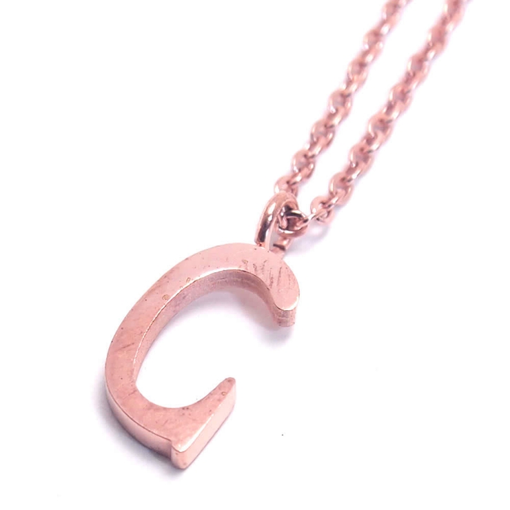 316Lサージカルステンレス アルファベットネックレス | ピアス専門店HOMESLICEPRODUCTIONS | 詳細画像21 