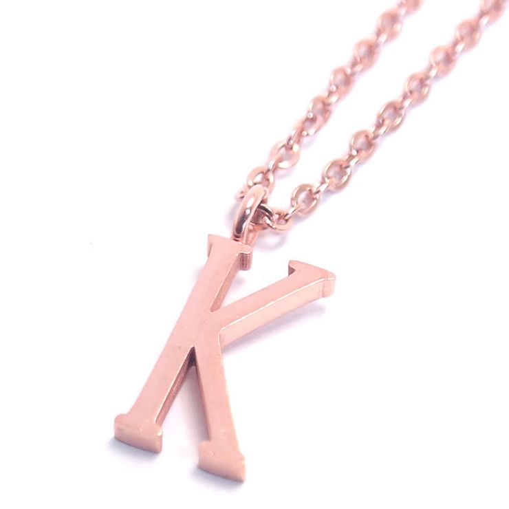 316Lサージカルステンレス アルファベットネックレス | ピアス専門店HOMESLICEPRODUCTIONS | 詳細画像29 