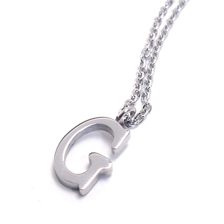 316Lサージカルステンレス アルファベットネックレス | ピアス専門店HOMESLICEPRODUCTIONS | 詳細画像13 