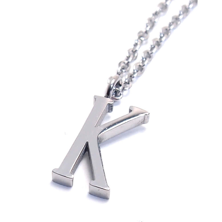 316Lサージカルステンレス アルファベットネックレス | ピアス専門店HOMESLICEPRODUCTIONS | 詳細画像17 