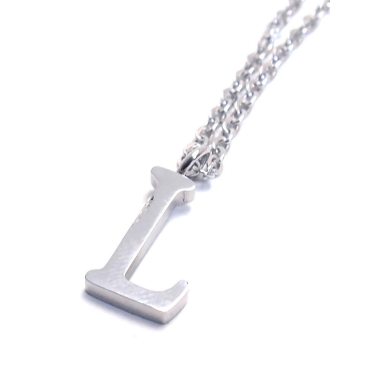 316Lサージカルステンレス アルファベットネックレス | ピアス専門店HOMESLICEPRODUCTIONS | 詳細画像18 