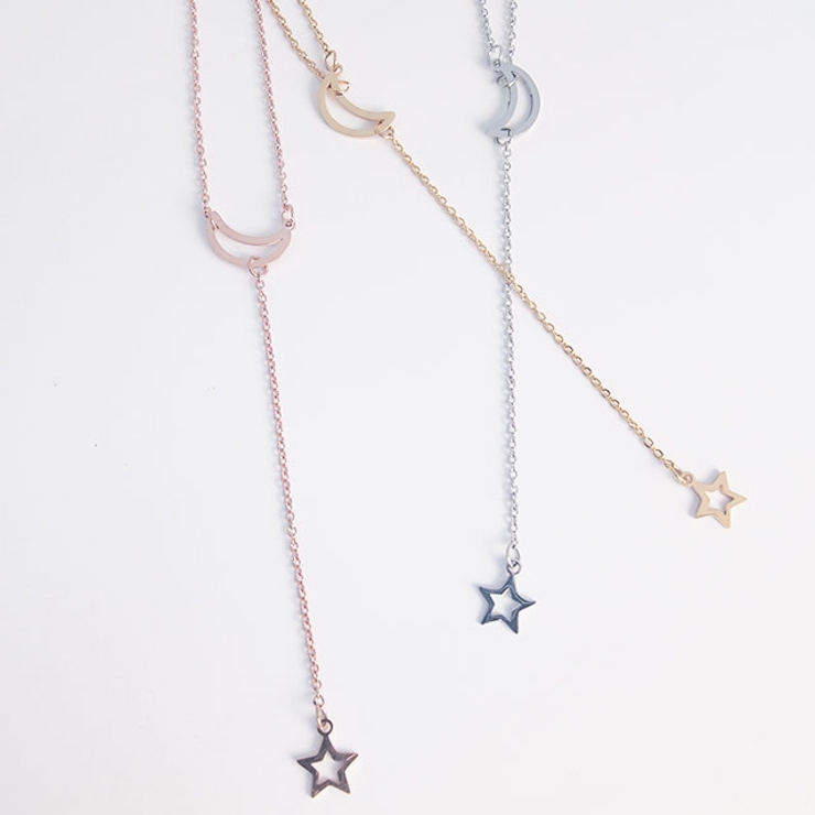 ムーン&amp;スター ステンレス ネックレス | ピアス専門店HOMESLICEPRODUCTIONS | 詳細画像7 