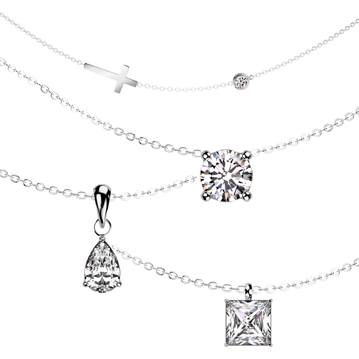 ネックレス サージカルステンレス クラウンド | ピアス専門店HOMESLICEPRODUCTIONS | 詳細画像1 