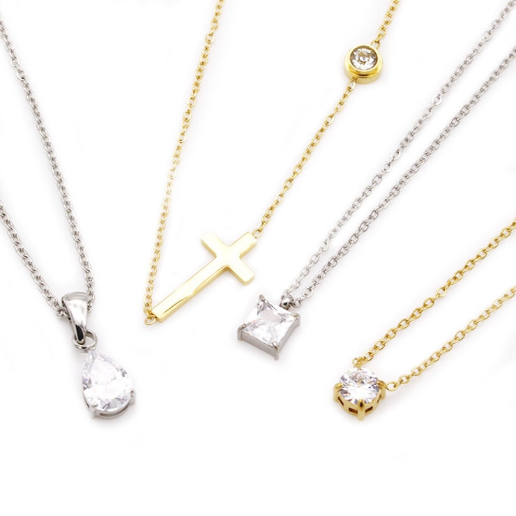 ネックレス サージカルステンレス クラウンド | ピアス専門店HOMESLICEPRODUCTIONS | 詳細画像7 