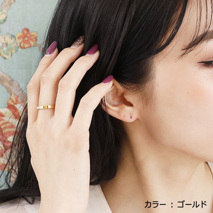 316Lサージカルステンレス CZ ジュエルラインリング | ピアス専門店HOMESLICEPRODUCTIONS | 詳細画像13 