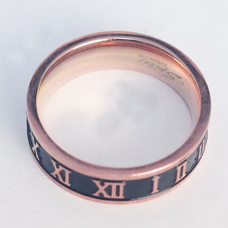 ブラックナンバーサークル ステンレスリング | ピアス専門店HOMESLICEPRODUCTIONS | 詳細画像3 