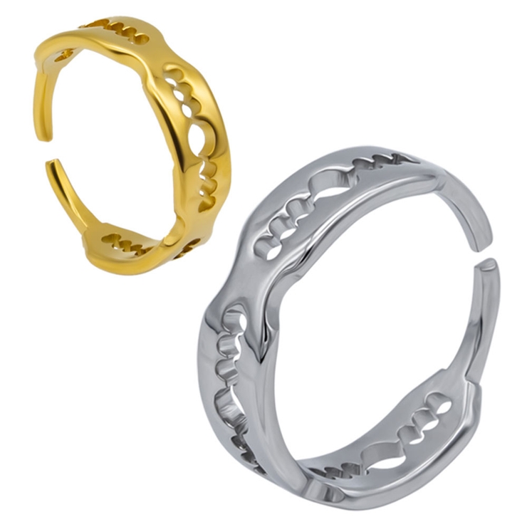 ステンレスリング 指輪 シンプル | ピアス専門店HOMESLICEPRODUCTIONS | 詳細画像1 