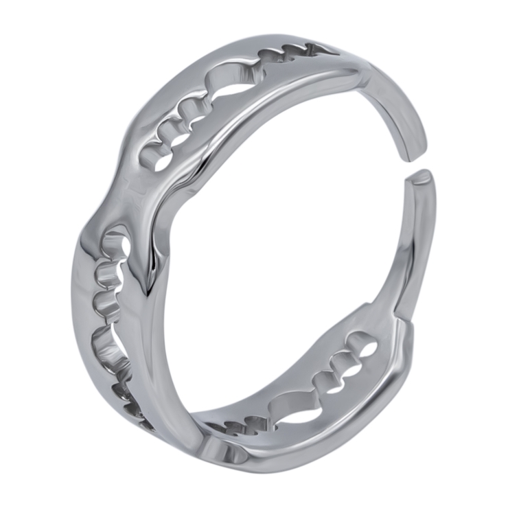 シルバー | ステンレスリング 指輪 シンプル | ピアス専門店HOMESLICEPRODUCTIONS