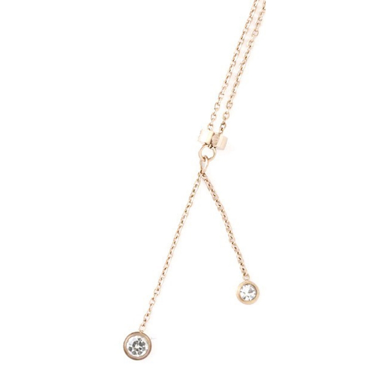 ピンクゴールド | ネックレス サージカルステンレス スウィング | ピアス専門店HOMESLICEPRODUCTIONS