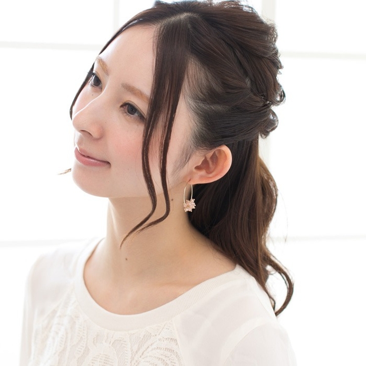 ピアス サージカルステンレス プチ淡水パール＆ガラスビーズ | ピアス専門店HOMESLICEPRODUCTIONS | 詳細画像8 