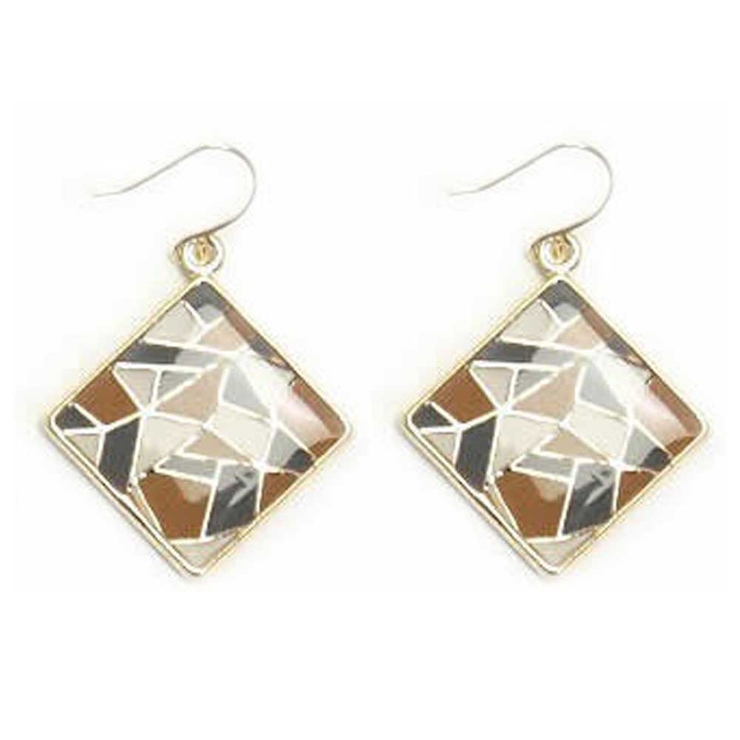 ピアス サージカルステンレス ステンドグラスデザイン[品番