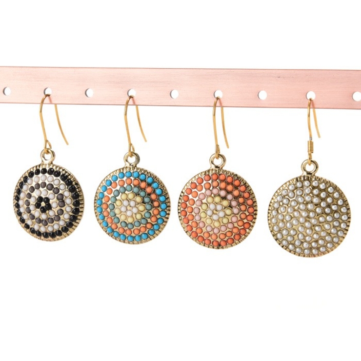 ピアス サージカルステンレス パール＆カラービーズ | ピアス専門店HOMESLICEPRODUCTIONS | 詳細画像1 