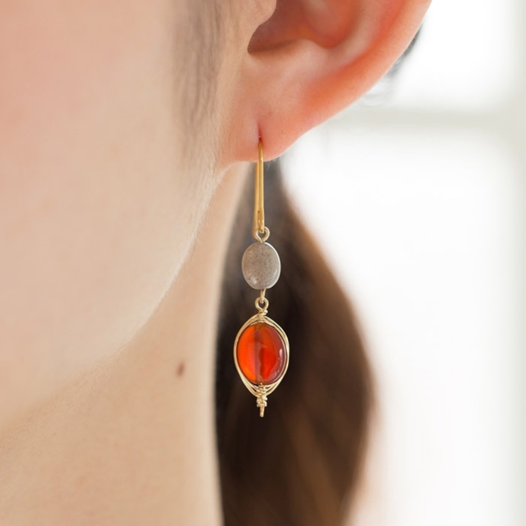 ピアス サージカルステンレス ナチュラルストーン | ピアス専門店HOMESLICEPRODUCTIONS | 詳細画像3 