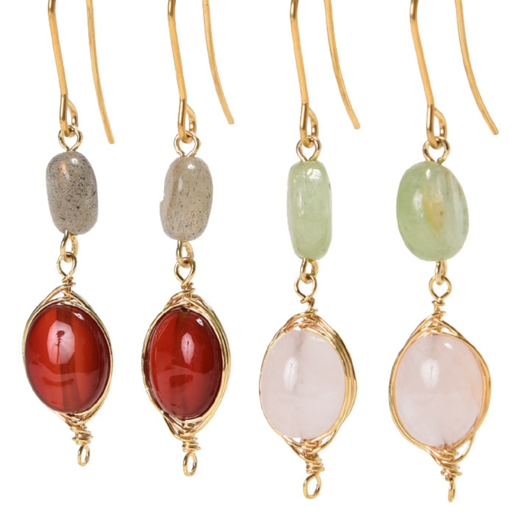 ピアス サージカルステンレス ナチュラルストーン | ピアス専門店HOMESLICEPRODUCTIONS | 詳細画像1 