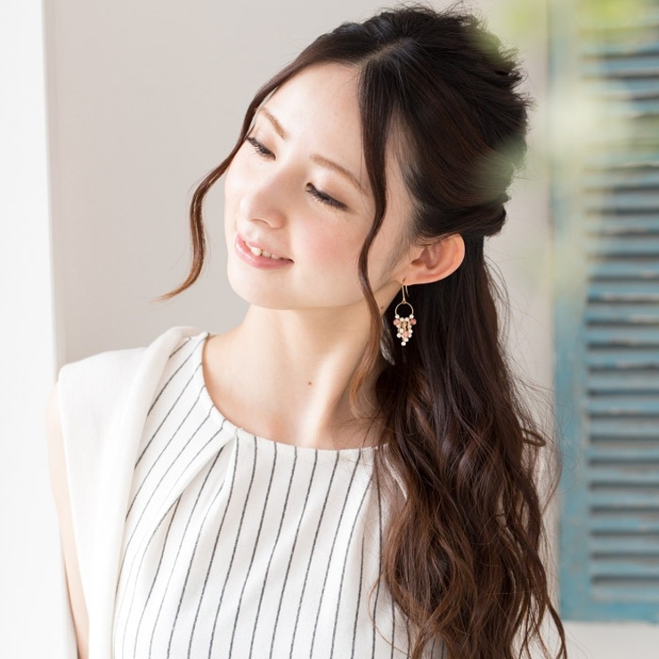 ピアス サージカルステンレス パール＆ナチュラルストーン | ピアス専門店HOMESLICEPRODUCTIONS | 詳細画像8 