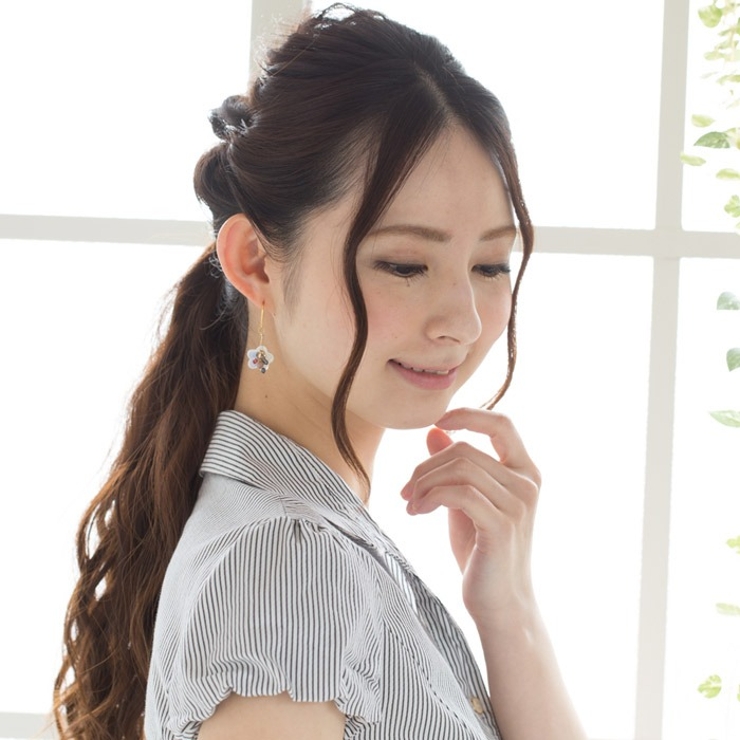 ピアス サージカルステンレス 淡水パール＆ナチュラルストーン | ピアス専門店HOMESLICEPRODUCTIONS | 詳細画像9 
