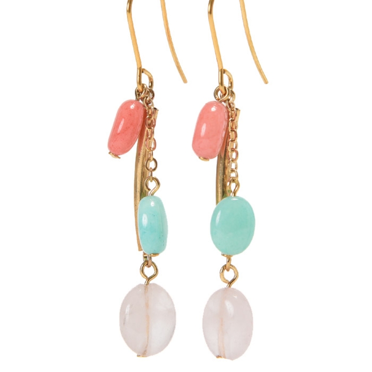 ピアス サージカルステンレス ナチュラルストーン | ピアス専門店HOMESLICEPRODUCTIONS | 詳細画像1 