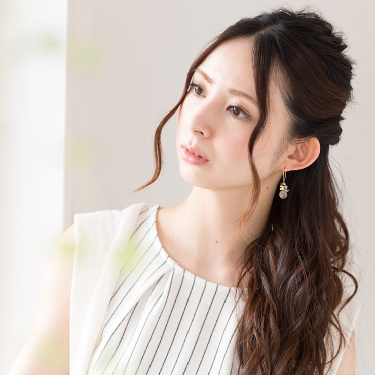 ピアス サージカルステンレス ナチュラルストーン＆ゴールドリーフ | ピアス専門店HOMESLICEPRODUCTIONS | 詳細画像9 