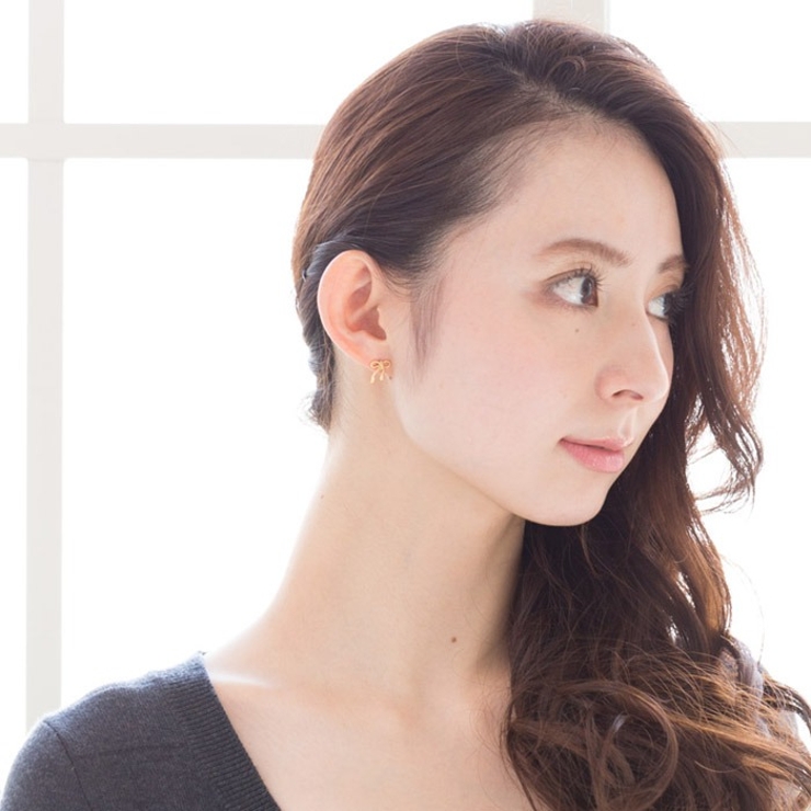 ピアス サージカルステンレス ツイストロープリボン 1ペア レディース 両耳用 | ピアス専門店HOMESLICEPRODUCTIONS | 詳細画像3 