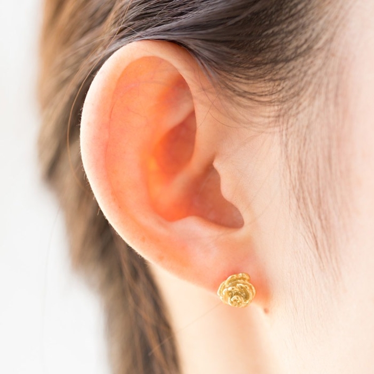 ピアス サージカルステンレス シングルローズ 1ペア レディース 両耳用 | ピアス専門店HOMESLICEPRODUCTIONS | 詳細画像7 