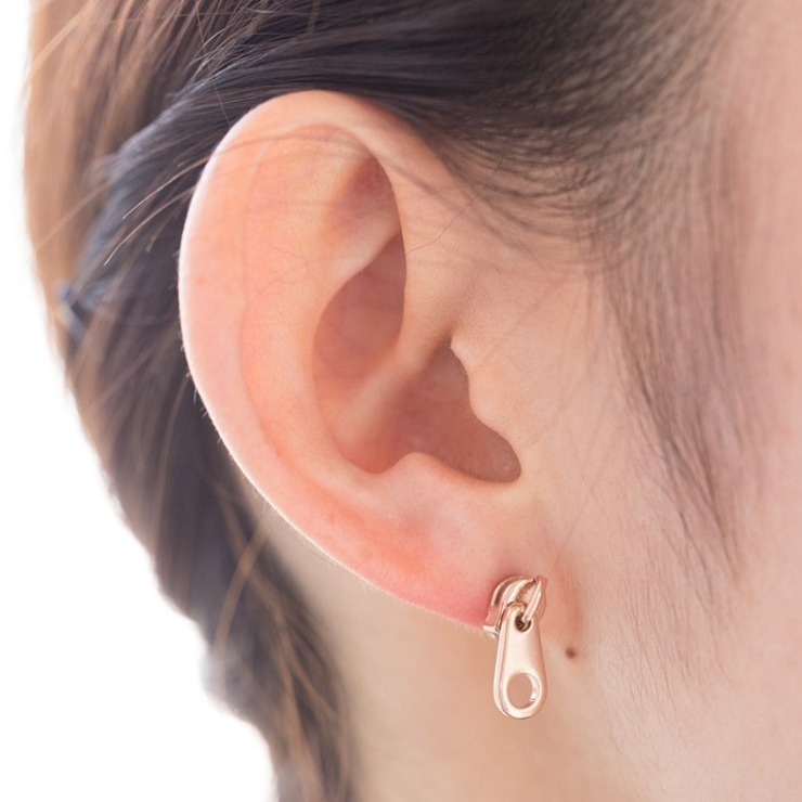 ピアス サージカルステンレス ジッパー 1ペア レディース 両耳用 | ピアス専門店HOMESLICEPRODUCTIONS | 詳細画像7 